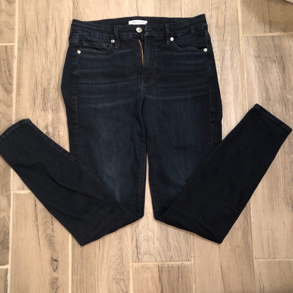 Good American high waist skinny jeans